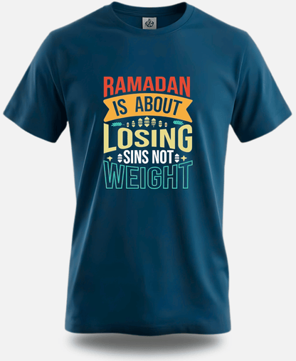 Eagle Squat tee - Ramadan Warrior | Fasting, Praying, Grinding - Eagle Squat