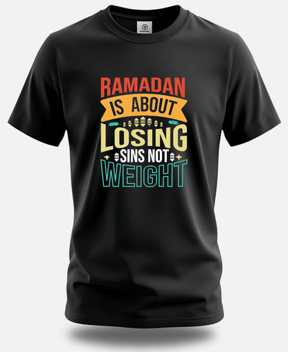 Eagle Squat tee - Ramadan Warrior | Fasting, Praying, Grinding - Eagle Squat