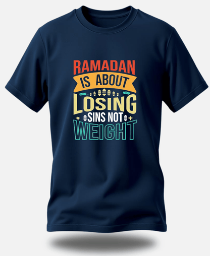 Eagle Squat tee - Ramadan Warrior | Fasting, Praying, Grinding - Eagle Squat