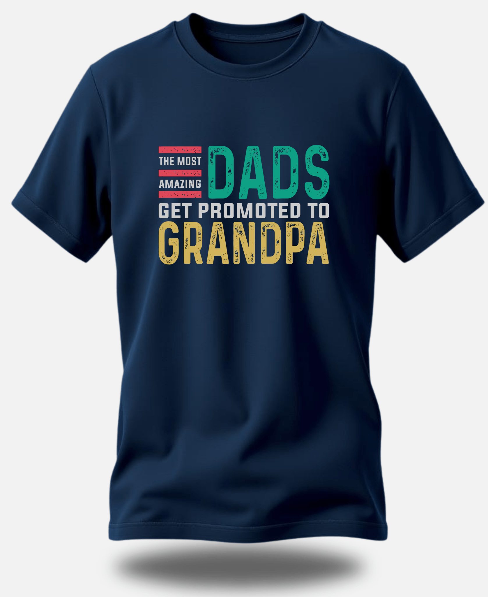 Eagle Squat Tee | The Most Amazing Dad's Promoted to Grand Pa. - Eagle Squat