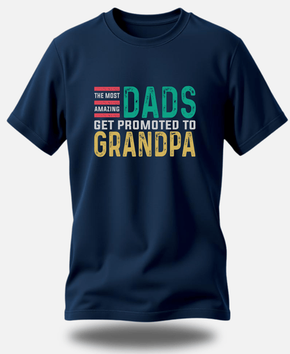 Eagle Squat Tee | The Most Amazing Dad's Promoted to Grand Pa. - Eagle Squat