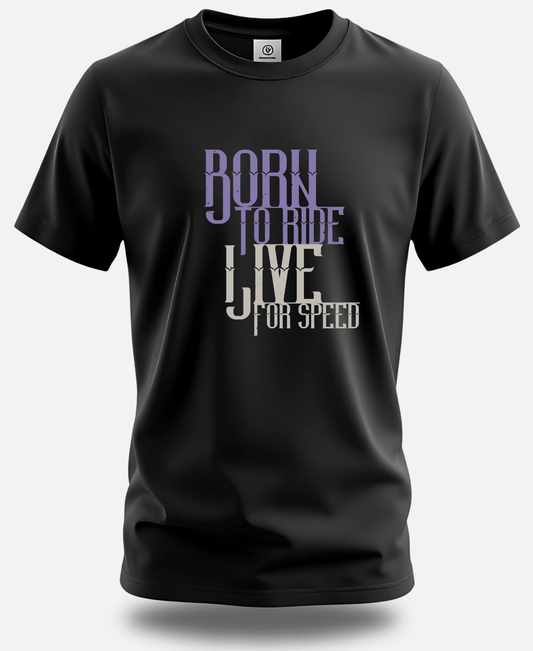 Live for Speed – High - Octane Biker T-Shirt by Eagle Squat - Eagle Squat