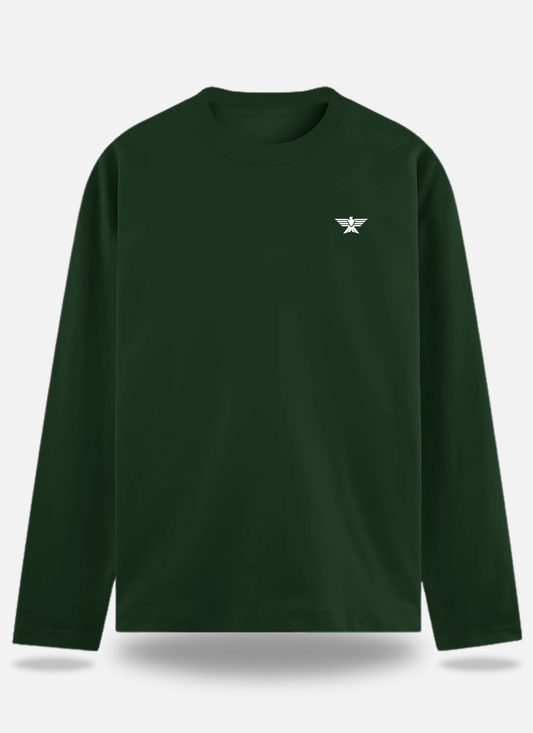 Men's Full Sleeve T-Shirt - Eagle Squat