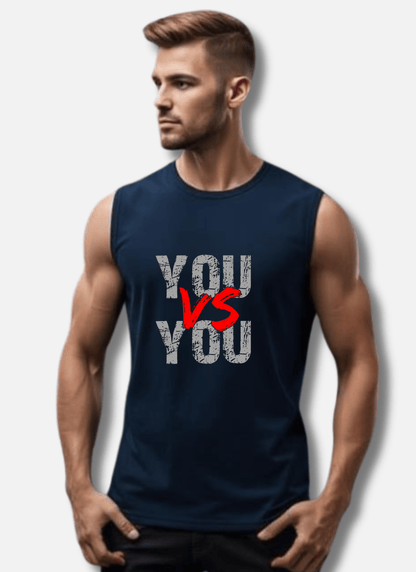 Men's Sleeveless T-Shirt - Eagle Squat