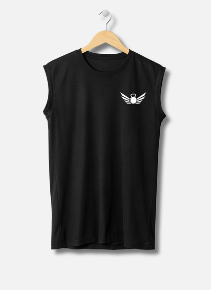 Men's Sleeveless T-Shirt - Eagle Squat