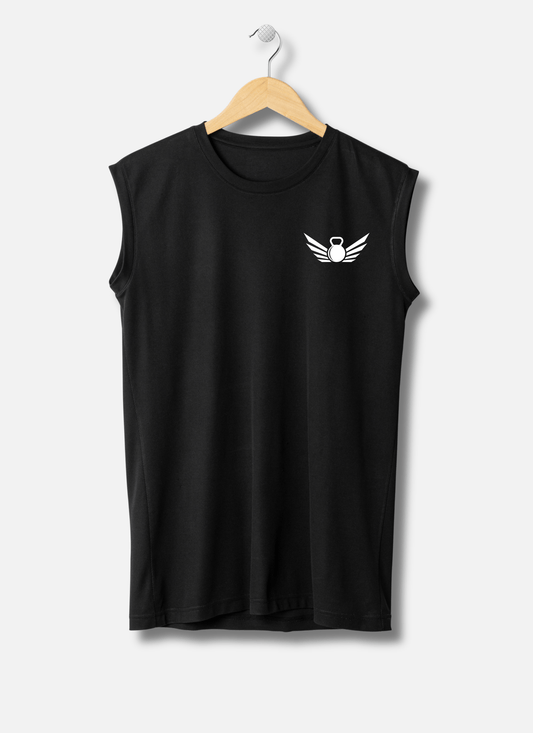 Men's Sleeveless T-Shirt - Eagle Squat