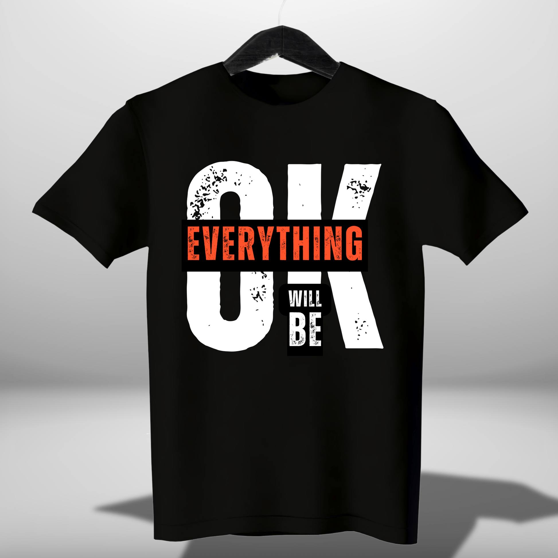 OK Everything Round Neck Half Sleeve T-Shirt – Chill Vibes, Bold Style - Eagle Squat