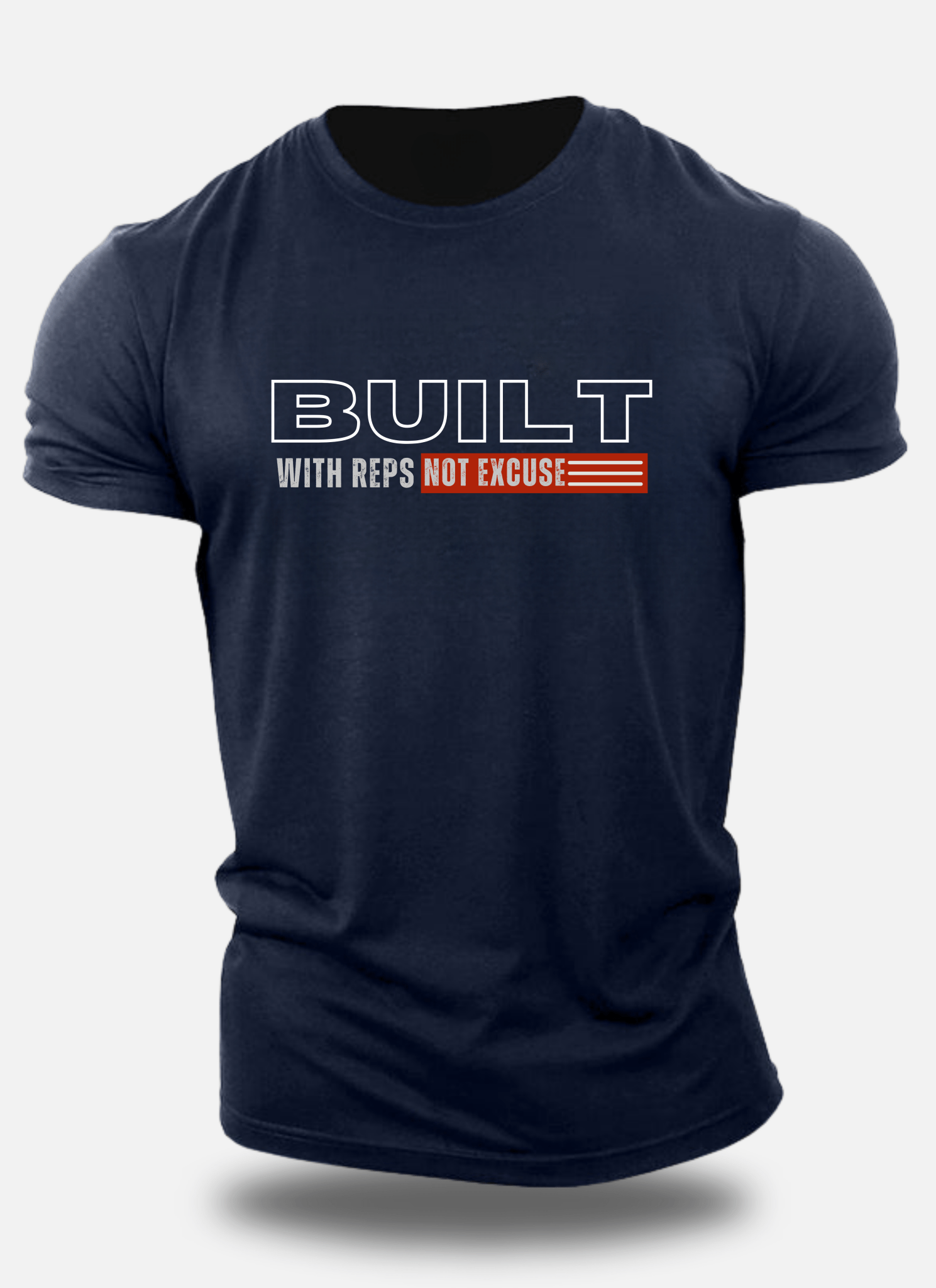 Rep Over Clout" Performance Tee - Eagle Squat