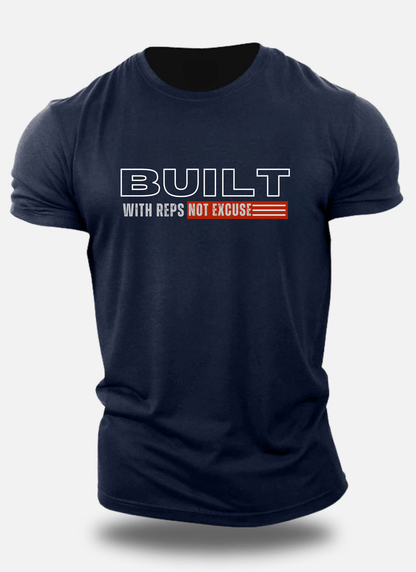 Rep Over Clout" Performance Tee - Eagle Squat