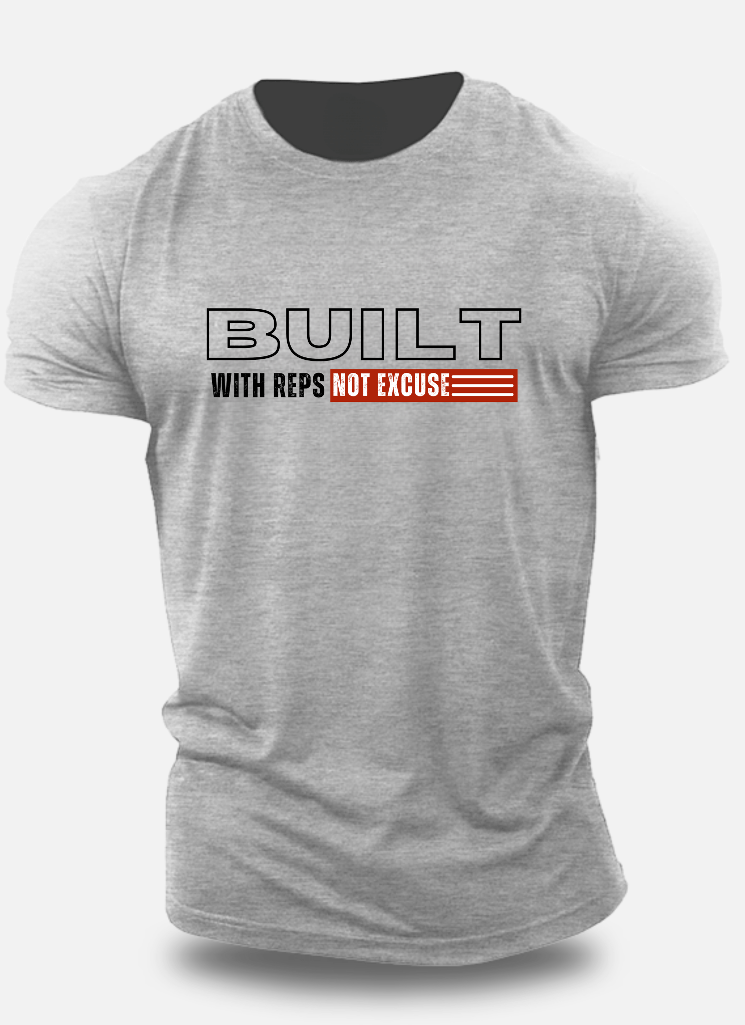 Rep Over Clout" Performance Tee - Eagle Squat