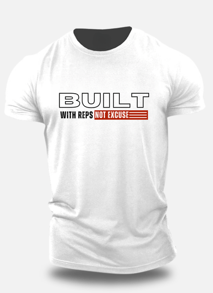 Rep Over Clout" Performance Tee - Eagle Squat