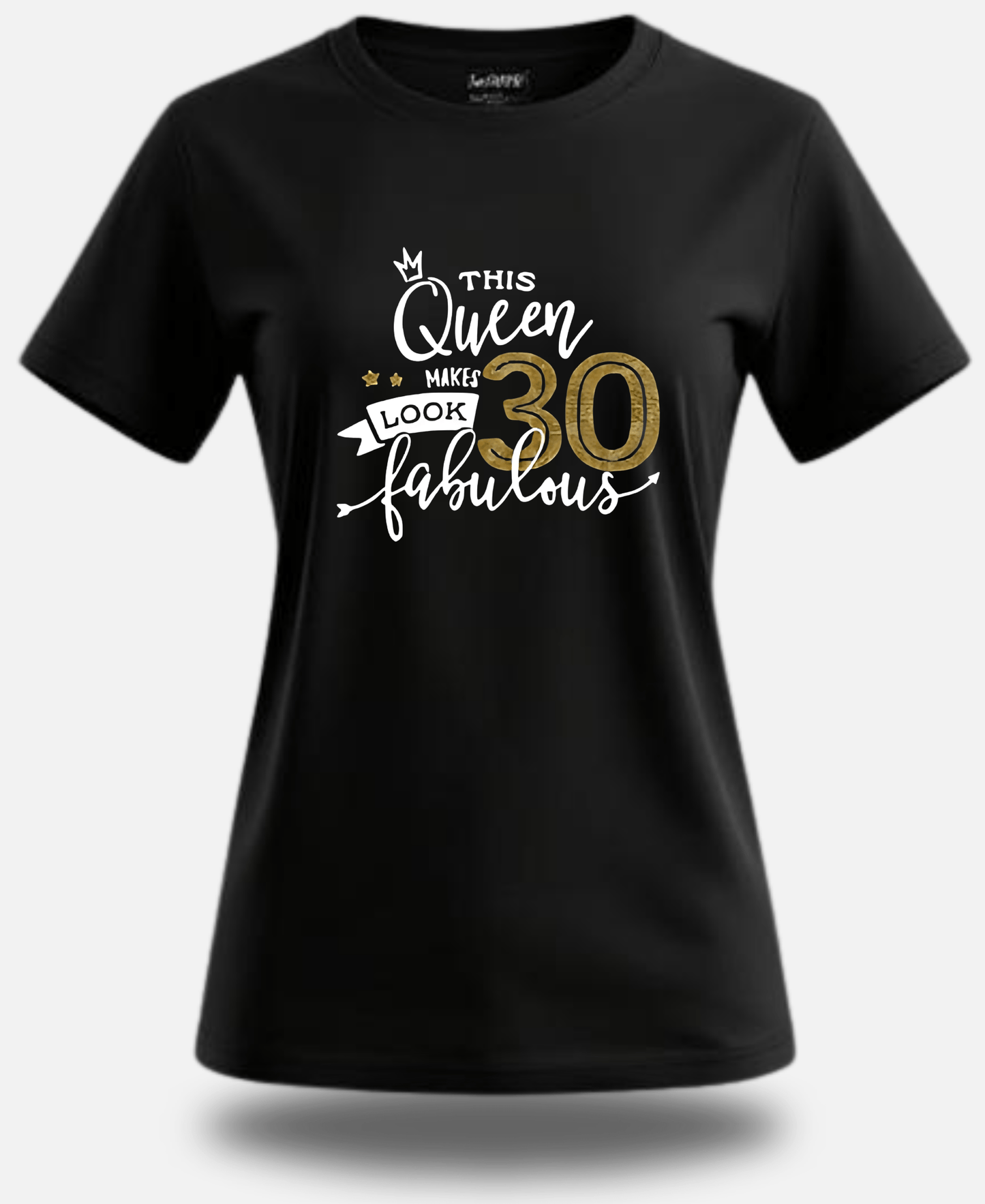 This Queen Turns 25 in Style | Fabulous Birthday Tee - Eagle Squat