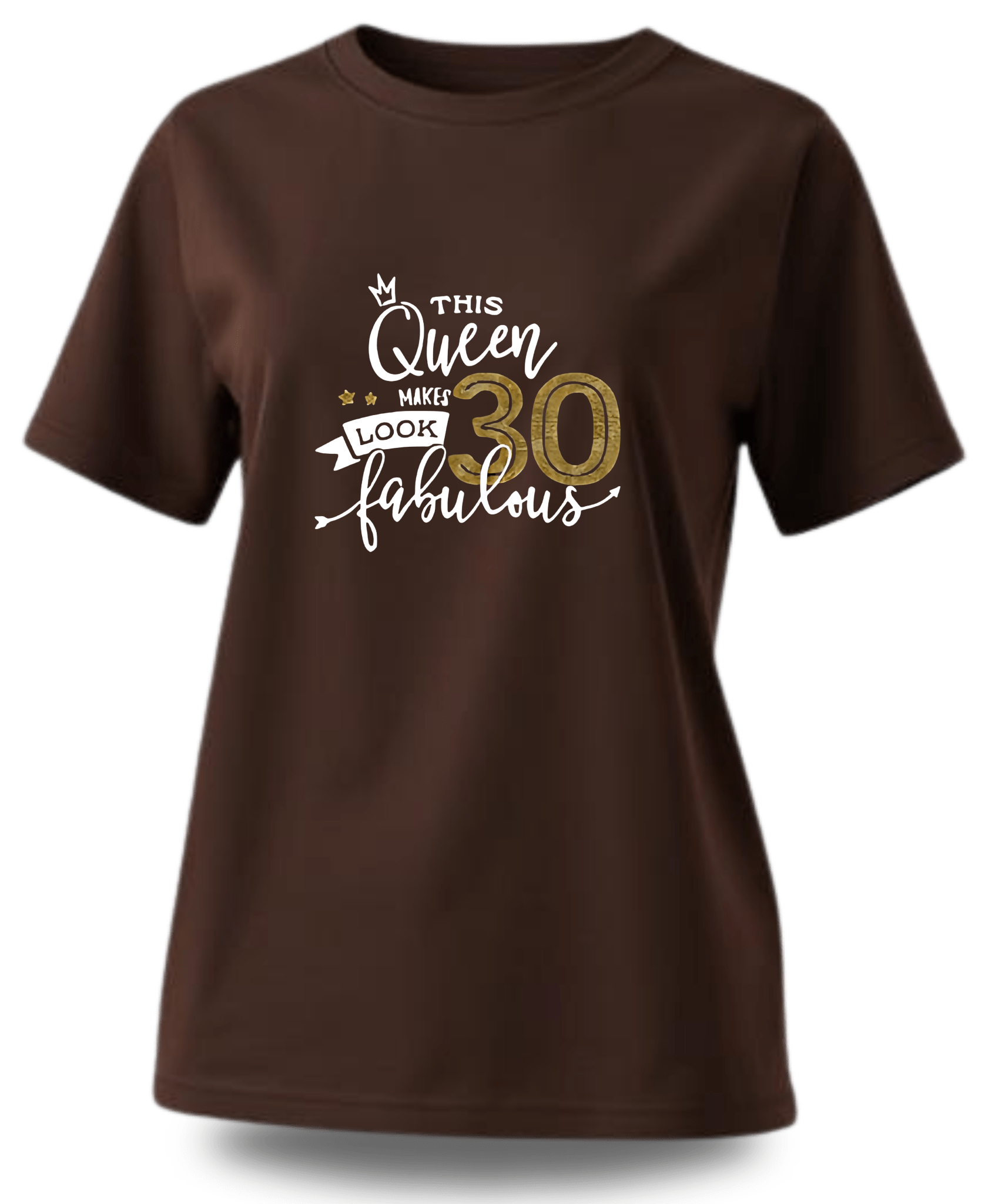 This Queen Turns 25 in Style | Fabulous Birthday Tee - Eagle Squat
