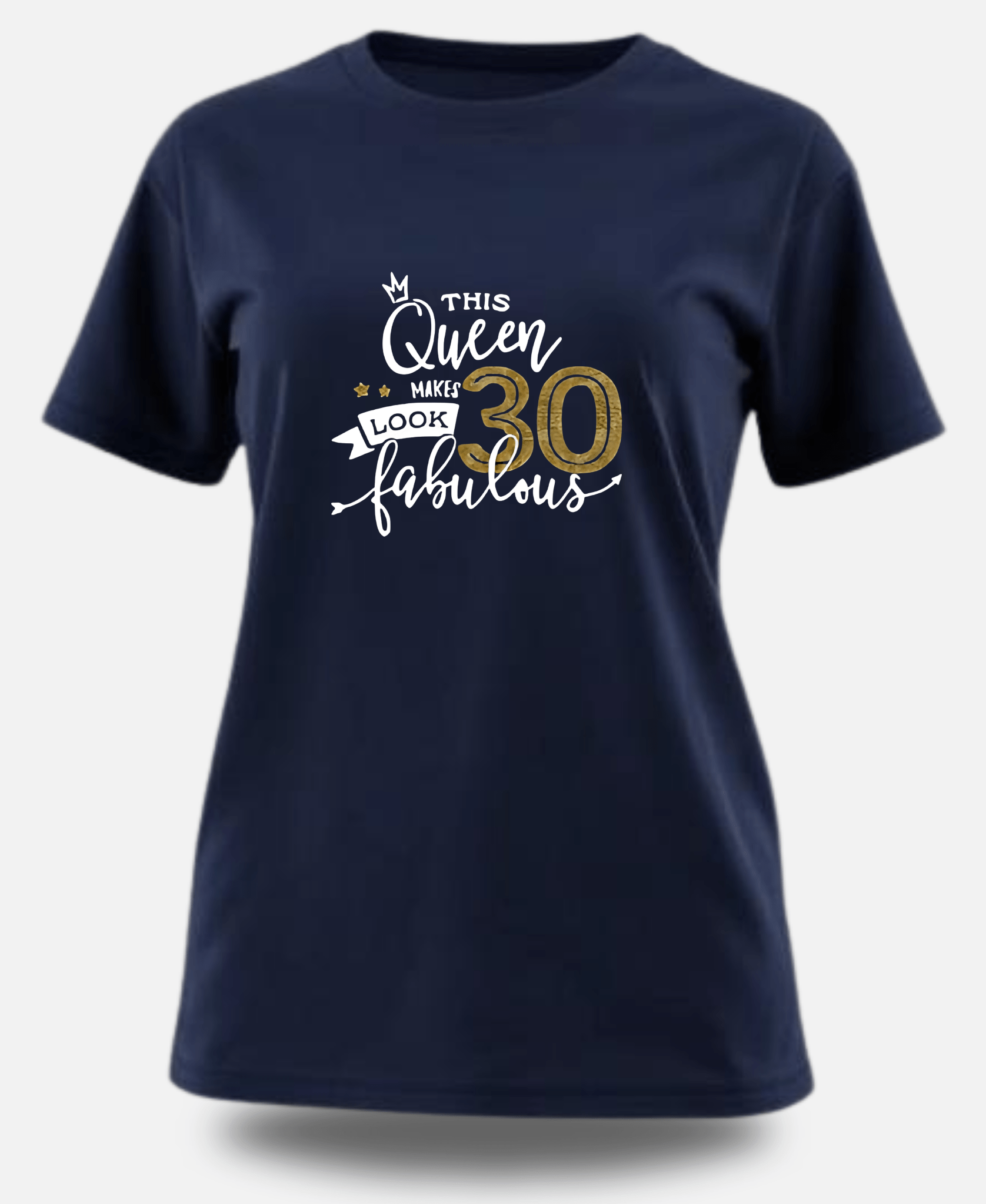 This Queen Turns 25 in Style | Fabulous Birthday Tee - Eagle Squat