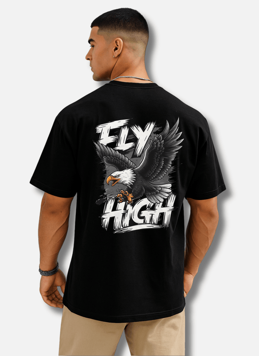 Unisex Oversized Standard T-Shirt - Eagle Squat