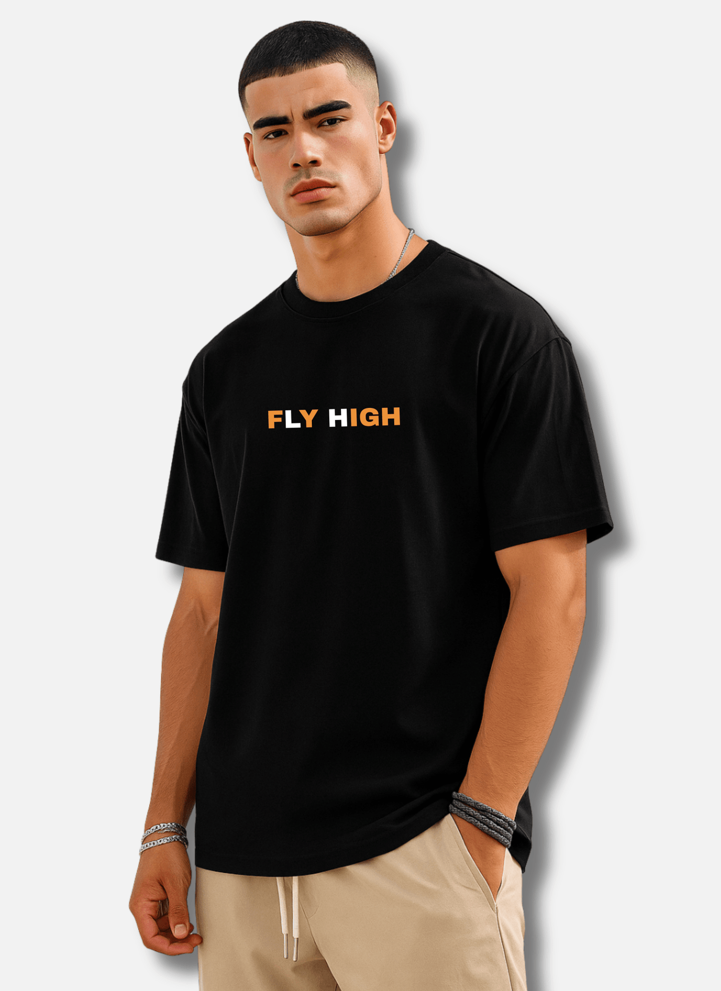 Unisex Oversized Standard T-Shirt - Eagle Squat