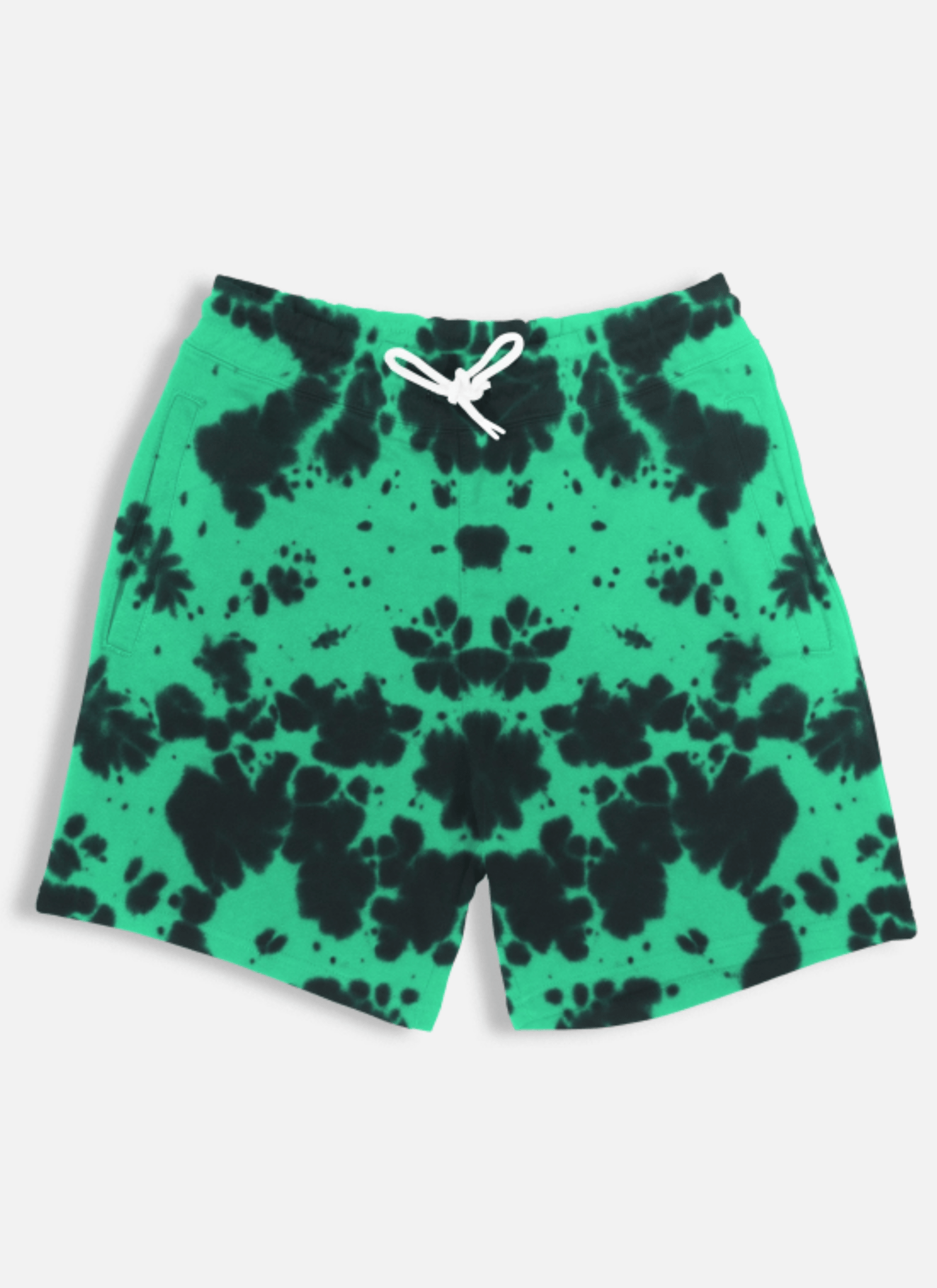 Unisex Tie Dye Shorts - Eagle Squat