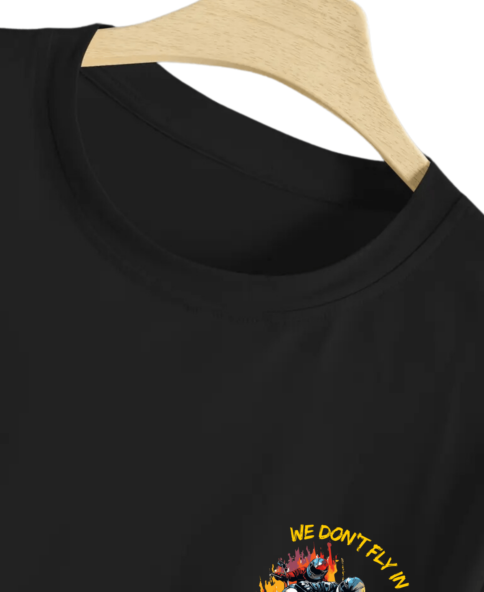 We Don’t Fly Carpets, We Ride – Biker T-Shirt by Eagle Squat - Eagle Squat