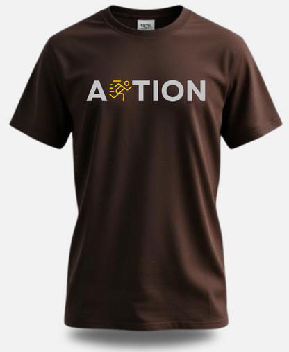 Unstoppable Action Tee – For the Bold and Fearless