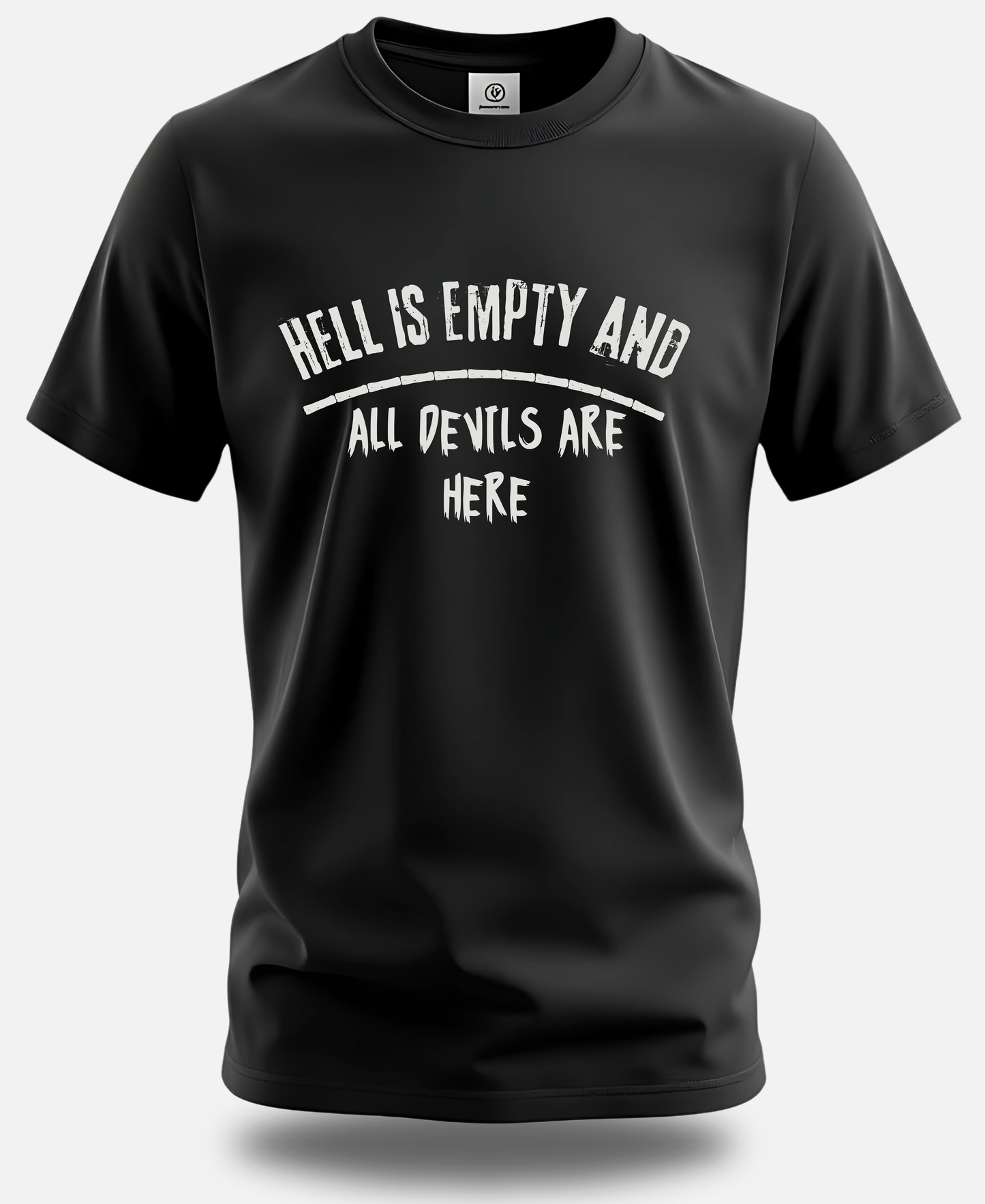 Eagle Squat T-Shirt – Hell Is Empty, The Devils Are Here