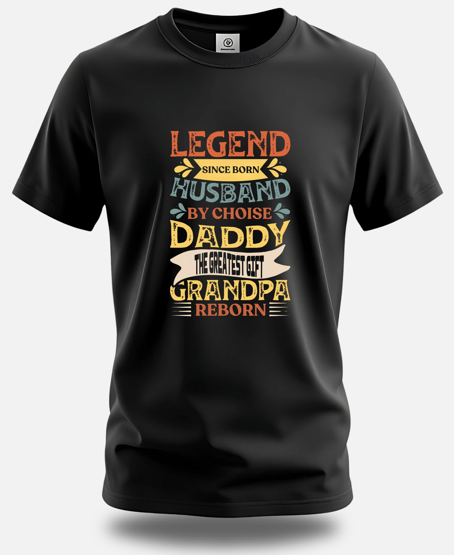 Eagle Squat | Legendary Grandpa - A Lifetime of Greatness | Premium High Quality Cotton