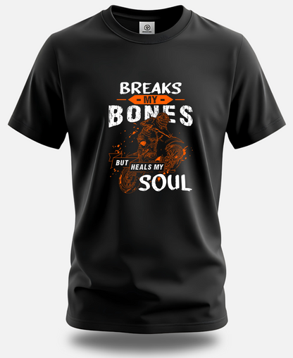 Heal My Soul – Ride Hard Biker T-Shirt by Eagle Squat
